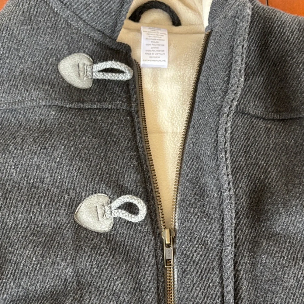 Gymboree Gray Kids Wool Blend Coat. Unisex. ‎ Sz 5/6